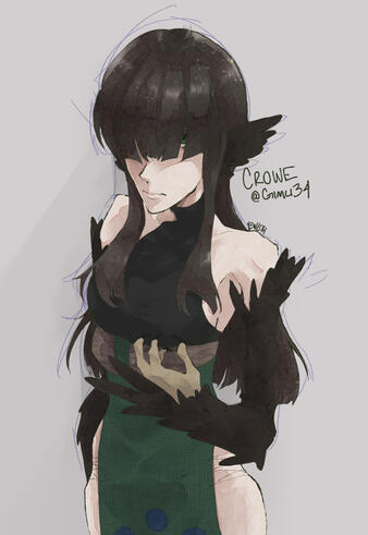 Crowe • OC of @Gimli34
